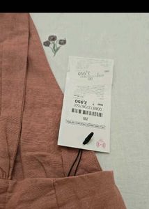 🔻PRICE DROP- NEW ZARA- Elegant Pink Halter Dres