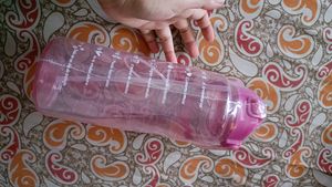Pink Motivational Water Bottle
