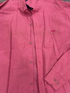 Pink Casual Shirt