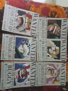 Pirates Anime Posters (Set Of 6)