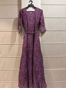 Elegant Purple Kurta
