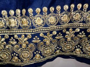 Elegant Blue Embroidered Kurta