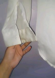 a perfect  white allen solly shirt