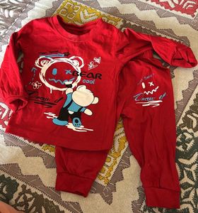 Cute Bear Pajama Set