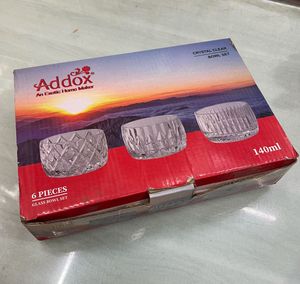 Premium Glass Bowls (6pcs Set)