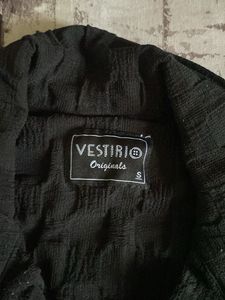 Textured Black Shirt