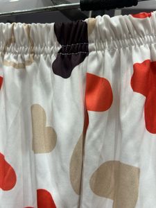 Heart Print Shorts Set