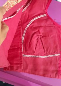 New Saree With Blouse