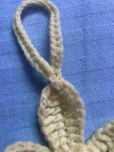 Crochet Flower Bag Charm