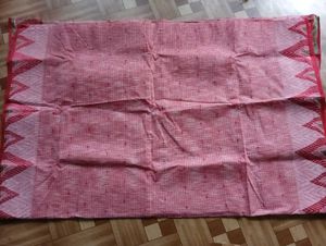 Red Cotton Saree