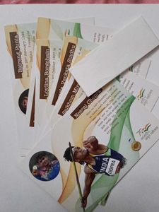 India Post Released Olympics Medal Winner Card