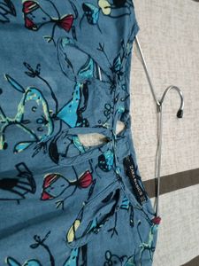 Zara Basics Printed Blouse