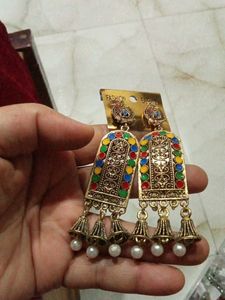 colourful earings