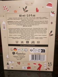 Accentra Frosted Cranberry Foot Care Set Cream