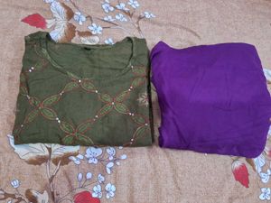 Kantha Work Suit