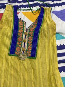 Price Drop! Designer Festive Kurta With Dupata