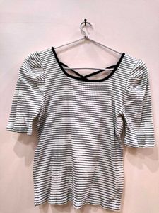 White Korean Top