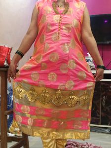 Pink Kurta Set