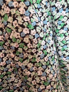 Floral Midi Dress with Tie Straps