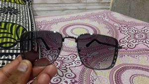 Stylish Black Sunglasses with Block Shades