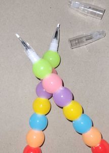 Cute Pastel Beaded Pens