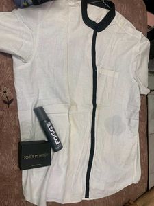 Stylish White &amp; Black Shirt