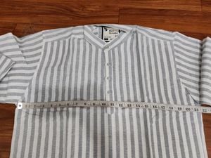 Striped Cotton Kurta
