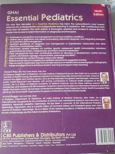 Ghai Essential Pediatrics 9th Edition