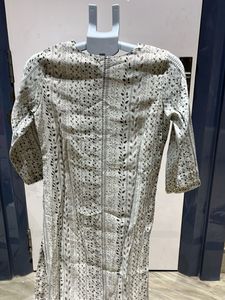 Elegant Floral Print Kurta