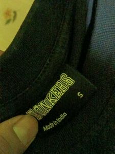Bonkers Corner Black Graphic T-shirt