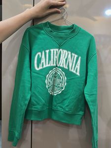 Green California Sweatshirt XS size
