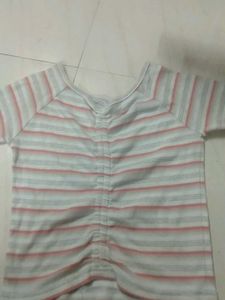 Striped Baby Onesie