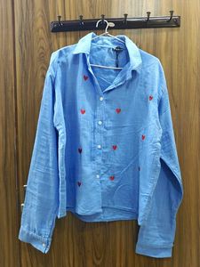 Ocean Blue Shirt for Women