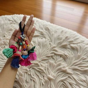 Handmade Unique Tribal Boho/ Multicolor Hair strin