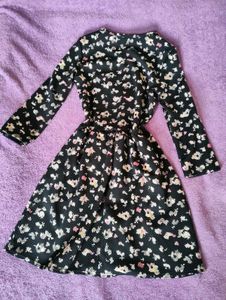 NEW Korean Floral Girly Dress