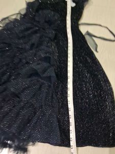 Sparkly Navy Blue Dress Party Wear