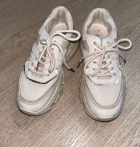 Chunky White Sneakers