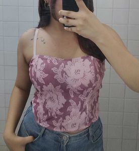 Flower corset top ♥️