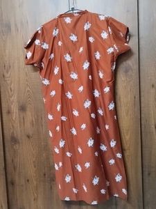 Women New Brown Floral Kurti