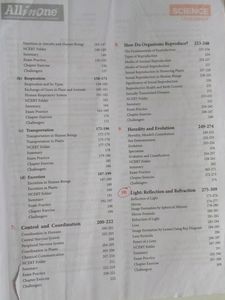 ALL in One Science For Class 10