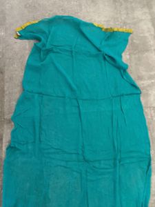 Teal Ethnic Skirt