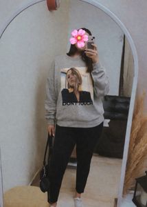 Graphic Grey Sweatshirt