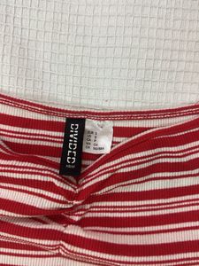 Striped Off-Shoulder Top