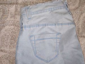 Light Blue Bootcut Denim For Girls 🫧