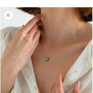 Evil Eye Gold Necklace