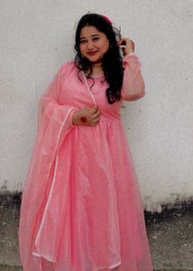 Frock And Dupatta Set