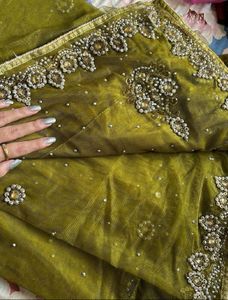 Combo Of Saree And Anklet