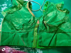 Brand New Saree With Stitched Blouse And Fall