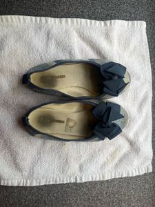 Cute Striped Super Light Ballerinas