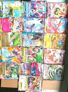 Pokemon Card Lot - Rare V &amp; EX Cards!